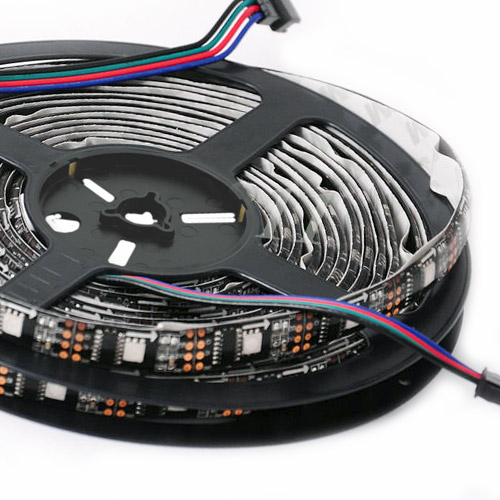 WS2801 DC5V Series Flexible LED Strip Lights, Programmable Pixel Full Color Chasing, Waterproof IP65, 160LEDs 16.4ft Per Reel By Sale WS2801 DC5V Series Flexible LED Strip Lights, Programmable Pixel Full Color Chasing, Waterproof IP65, 160LEDs 16.4ft Per Reel By Sale